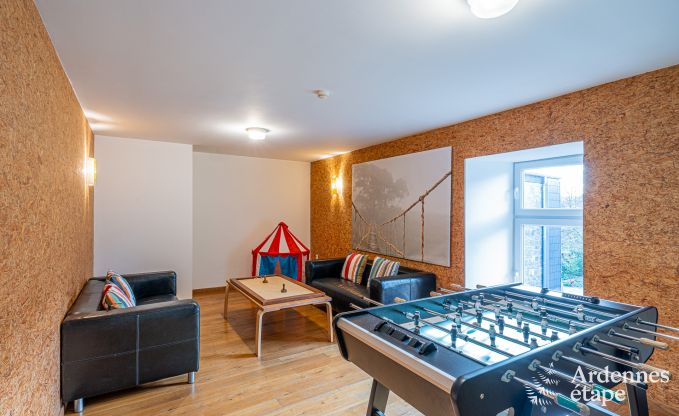 Holiday home in Drubuy (M�an), Ardennes, 7 bedrooms, 3 bathrooms, 19 people, private garden, children's and leisure facilities