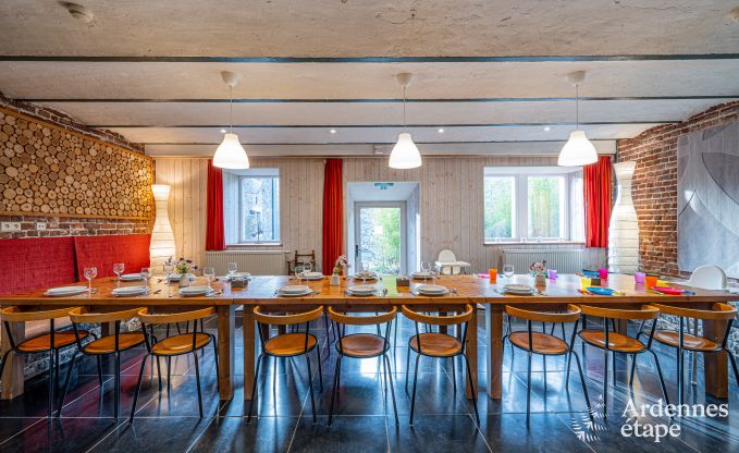 Holiday home in Drubuy (M�an), Ardennes, 7 bedrooms, 3 bathrooms, 19 people, private garden, children's and leisure facilities