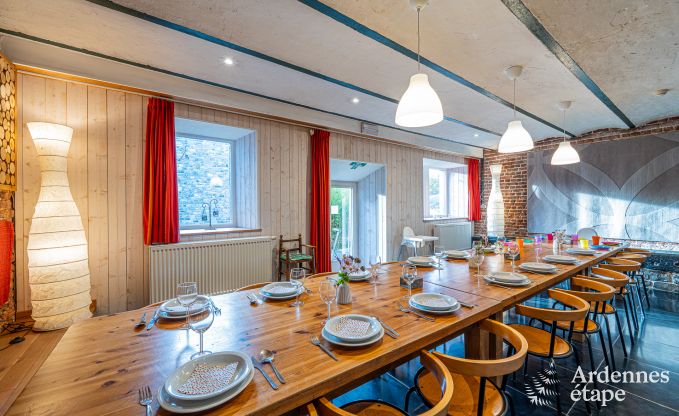 Holiday home in Drubuy (M�an), Ardennes, 7 bedrooms, 3 bathrooms, 19 people, private garden, children's and leisure facilities