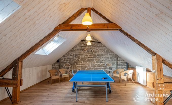 Holiday home in Drubuy (M�an), Ardennes, 7 bedrooms, 3 bathrooms, 19 people, private garden, children's and leisure facilities