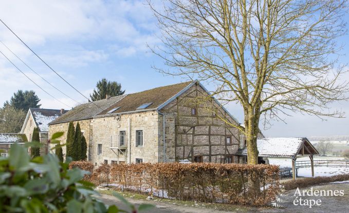 Holiday cottage in Durbuy (Wéris) for 15 persons in the Ardennes