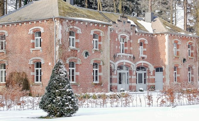 Castle in Durbuy for 15 persons in the Ardennes