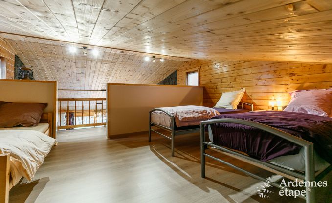 Chalet in Durbuy for 8 guests for rent in the Ardennes
