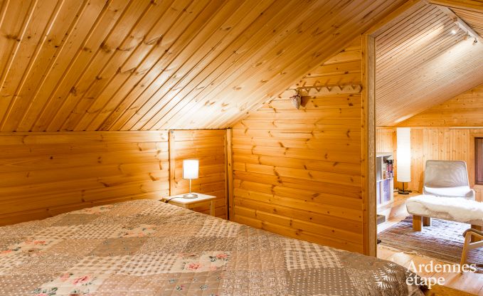 Cozy wooden chalet in Durbuy for 6/8 people in the Ardennes