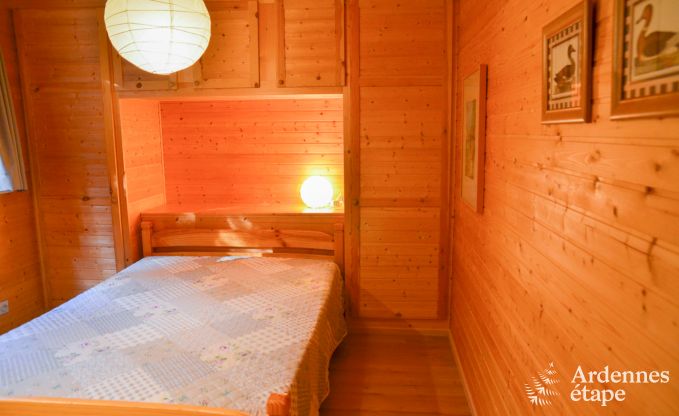 Cozy wooden chalet in Durbuy for 6/8 people in the Ardennes
