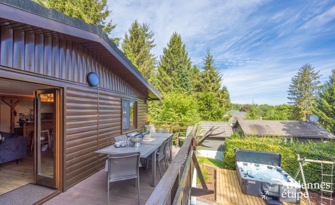 Chalet in Durbuy for 4/8 persons in the Ardennes