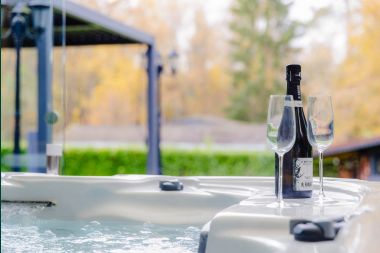 Spacious holiday home near Durbuy for 9 people with covered jacuzzi, fenced garden, and play area