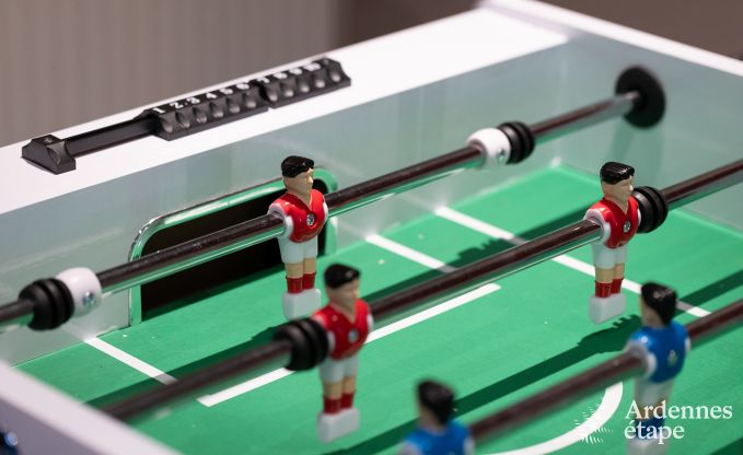 Spacious holiday home near Durbuy for 9 people with covered jacuzzi, fenced garden, and play area