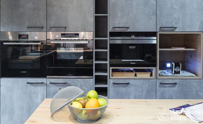 Spacious holiday home near Durbuy for 9 people with covered jacuzzi, fenced garden, and play area