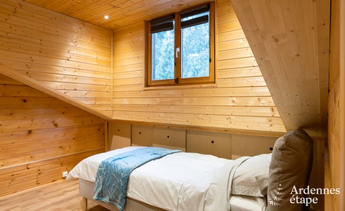 Spacious holiday home near Durbuy for 9 people with covered jacuzzi, fenced garden, and play area