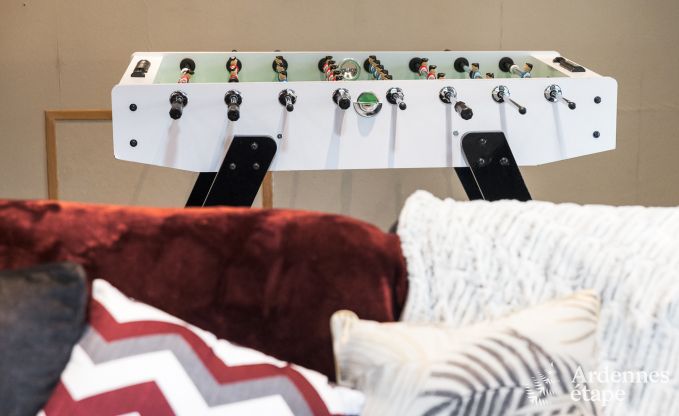 Spacious holiday home near Durbuy for 9 people with covered jacuzzi, fenced garden, and play area