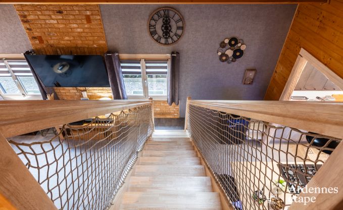 Spacious holiday home near Durbuy for 9 people with covered jacuzzi, fenced garden, and play area