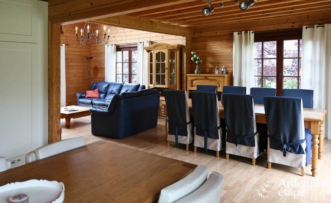 Chalet in Durbuy for 14 persons in the Ardennes