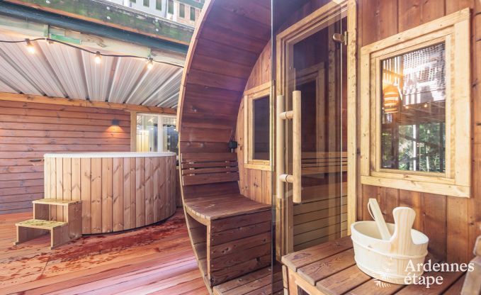 Very comfortable chalet in Durbuy for 6/7 persons in the Ardennes