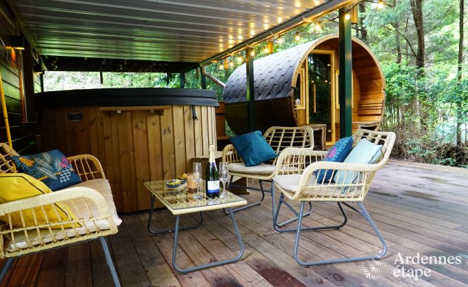 Very comfortable chalet in Durbuy for 6/7 persons in the Ardennes