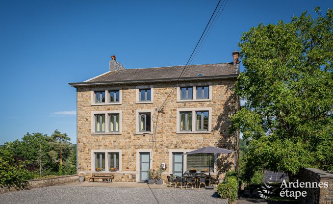 Holiday cottage in Durbuy for 14/20 persons in the Ardennes