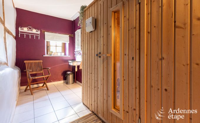 Former cozily renovated farmhouse for 17 persons, for rent in Durbuy