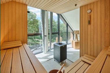 Luxury holiday home Durbuy for 9 people with sauna and pétanque court