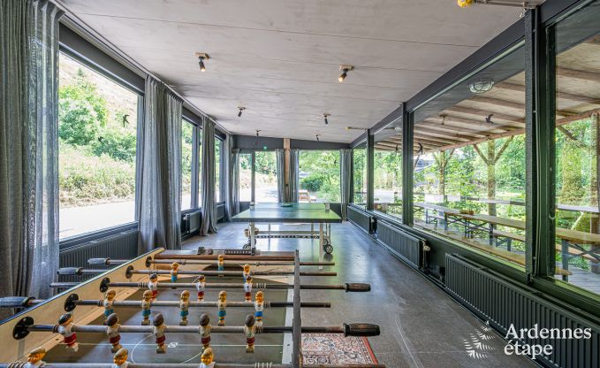 Holiday cottage in Durbuy for 22 persons in the Ardennes