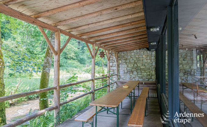 Holiday cottage in Durbuy for 22 persons in the Ardennes