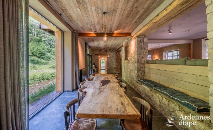 Holiday cottage in Durbuy for 22 persons in the Ardennes