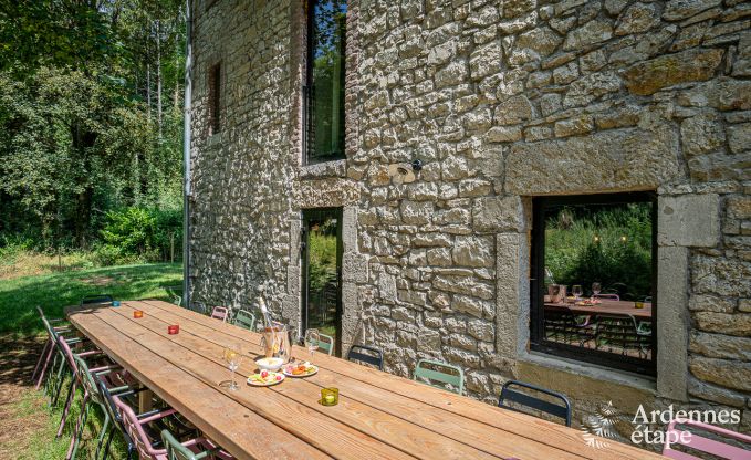 Holiday cottage in Durbuy for 22 persons in the Ardennes