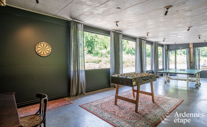 Holiday cottage in Durbuy for 22 persons in the Ardennes