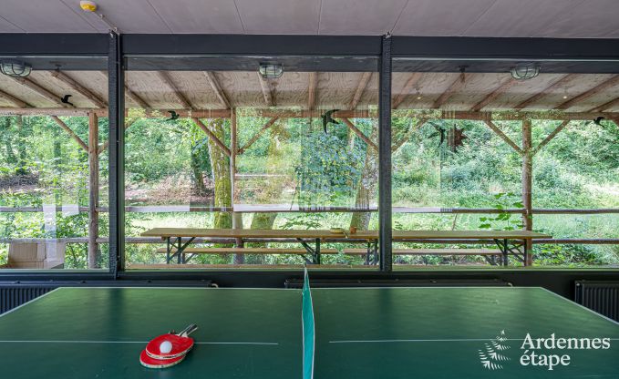 Holiday cottage in Durbuy for 22 persons in the Ardennes