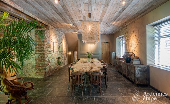 Holiday cottage in Durbuy for 22 persons in the Ardennes