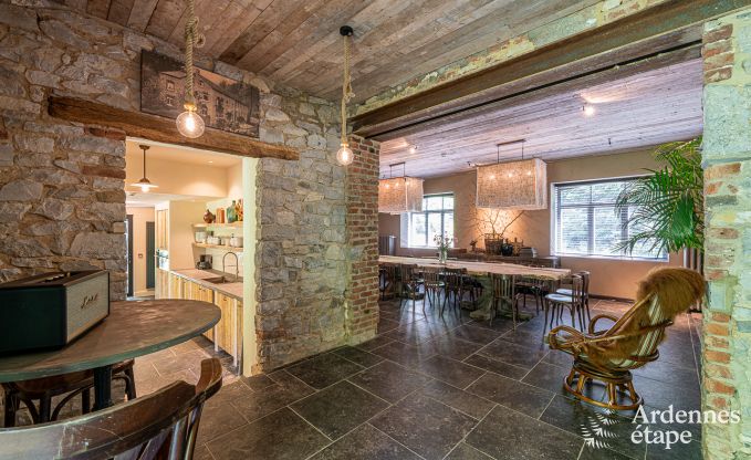 Holiday cottage in Durbuy for 22 persons in the Ardennes