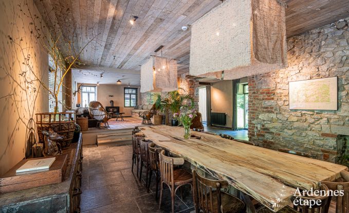 Holiday cottage in Durbuy for 22 persons in the Ardennes