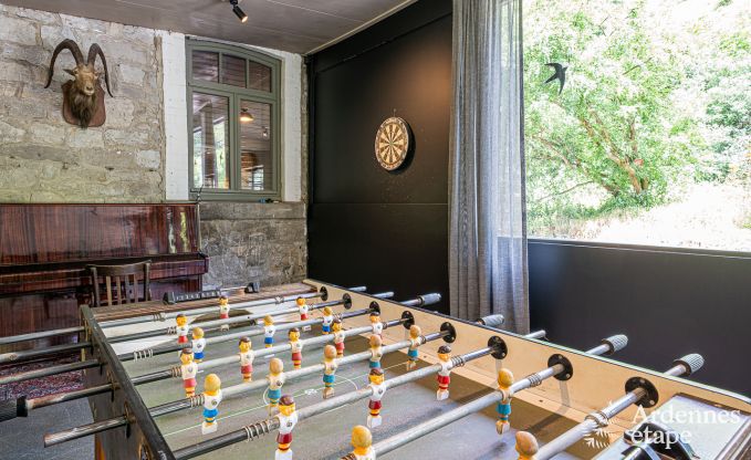 Holiday cottage in Durbuy for 22 persons in the Ardennes