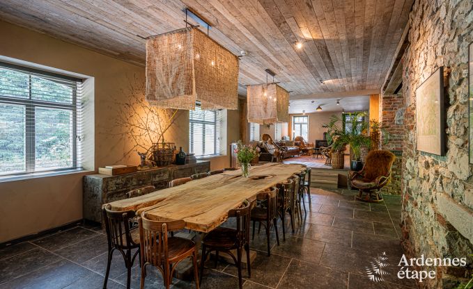 Holiday cottage in Durbuy for 22 persons in the Ardennes