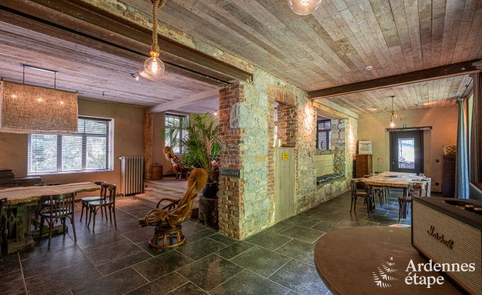 Holiday cottage in Durbuy for 22 persons in the Ardennes