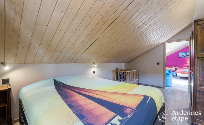 Holiday home for seven people with jacuzzi and sauna near Durbuy.