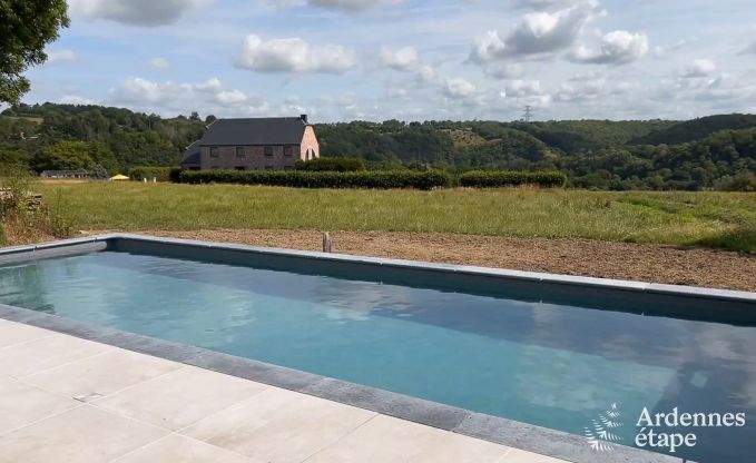 Holiday cottage in Durbuy for 9 persons in the Ardennes