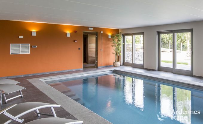 5-star holiday home with pool and sauna near Durbuy