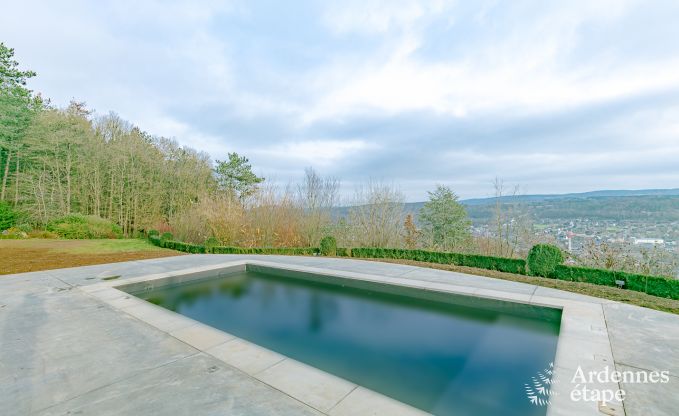 Luxury villa with pool in Durbuy for 14 in the Ardennes