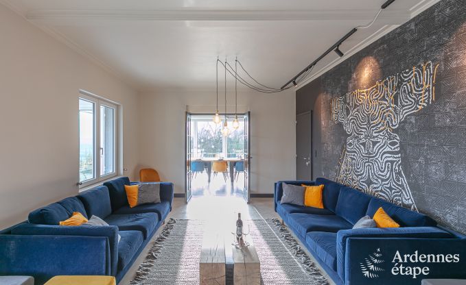 Luxury villa in Durbuy for 14 persons in the Ardennes