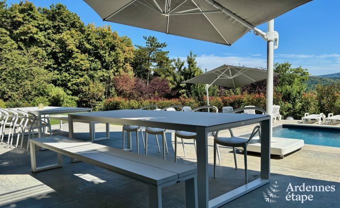 Luxury villa in Durbuy for 14 persons in the Ardennes