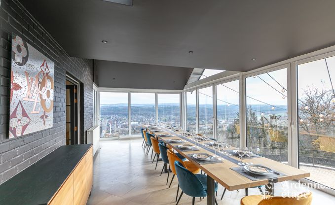 Luxury villa in Durbuy for 14 persons in the Ardennes