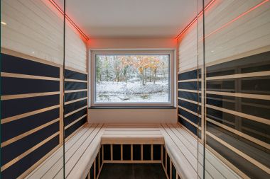 Luxury villa in Durbuy: enjoy wellness, art and nature for 8 people