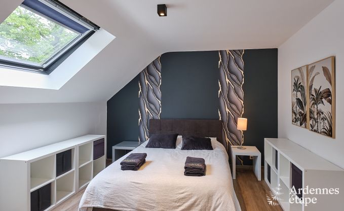 Luxevilla in Durbuy for 8 people with jacuzzi, sauna, covered terrace and private garden