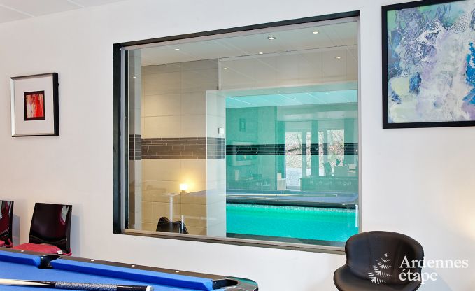 Luxury villa in Durbuy for 9 persons in the Ardennes