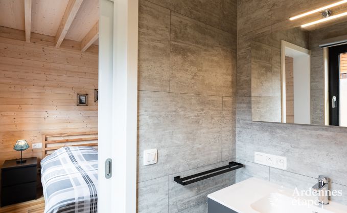 Chalet in Durbuy with sauna and football for 8 persons in the Ardennes