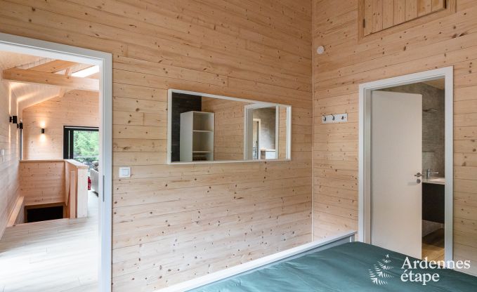 Chalet in Durbuy with sauna and football for 8 persons in the Ardennes