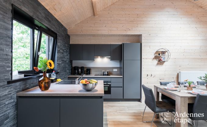 Chalet in Durbuy with sauna and football for 8 persons in the Ardennes