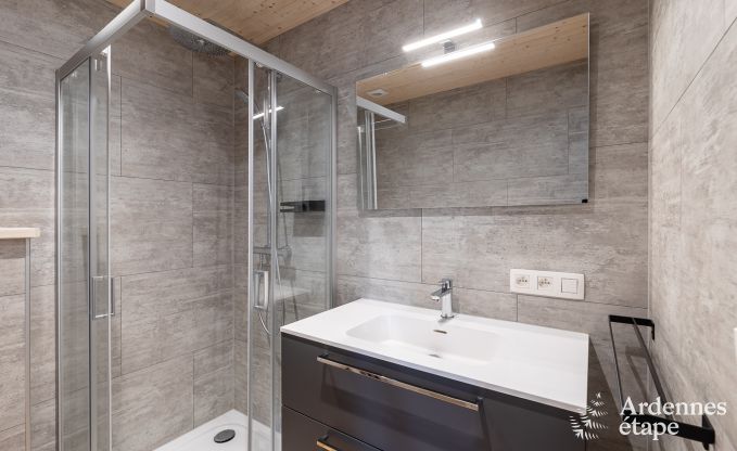 Chalet in Durbuy with sauna and football for 8 persons in the Ardennes