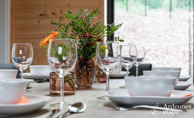 Chalet in Durbuy with sauna and football for 8 persons in the Ardennes