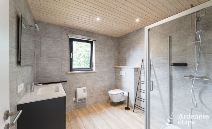 Chalet in Durbuy with sauna and football for 8 persons in the Ardennes